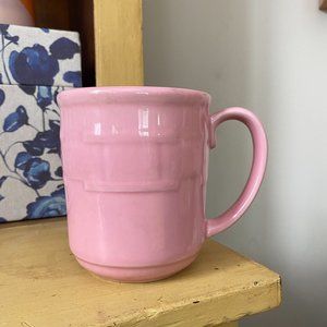 Longaberger Woven Traditions Vtg Pink Cup/Mug Horizon of Hope 12 oz